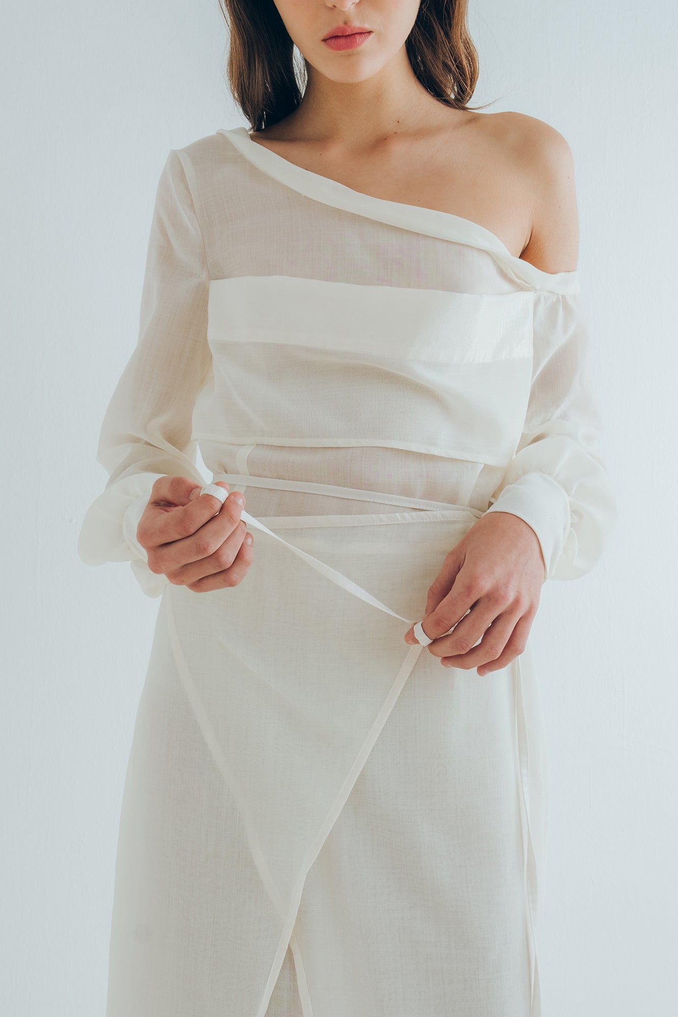 White Linen Dress