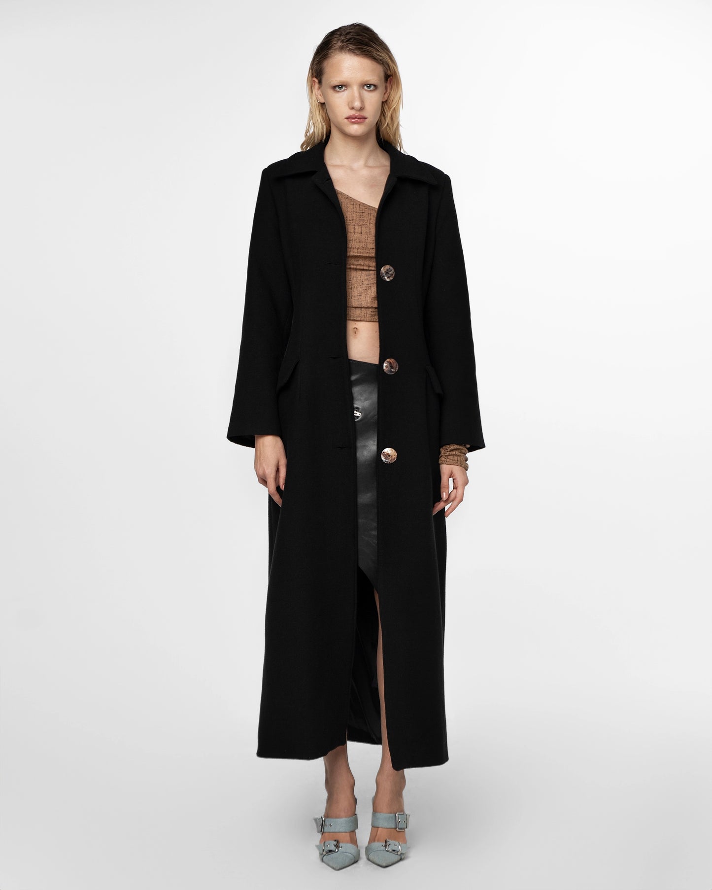 Black Wool Coat
