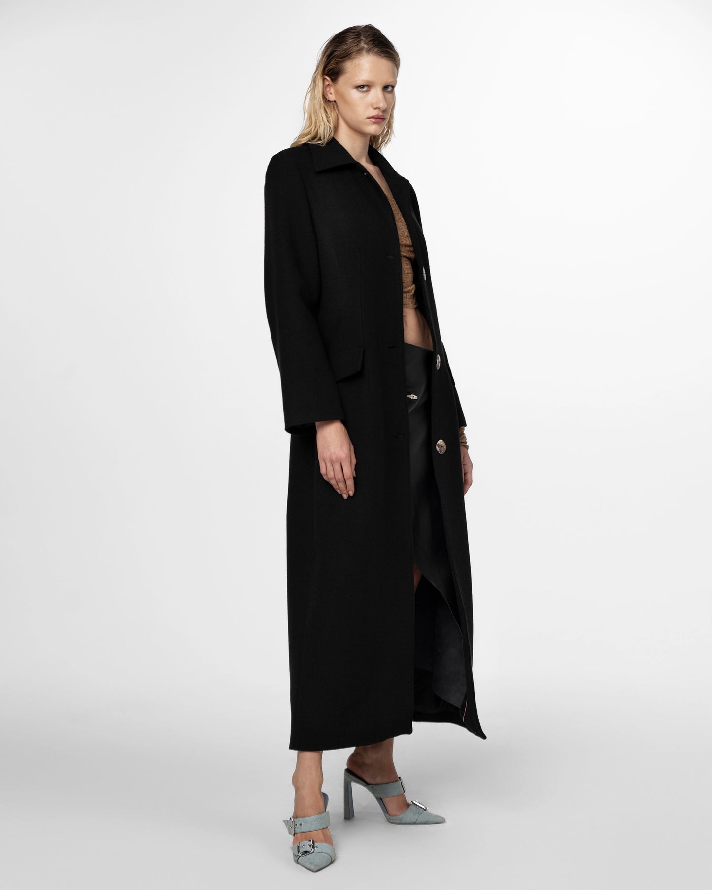 Black Wool Coat