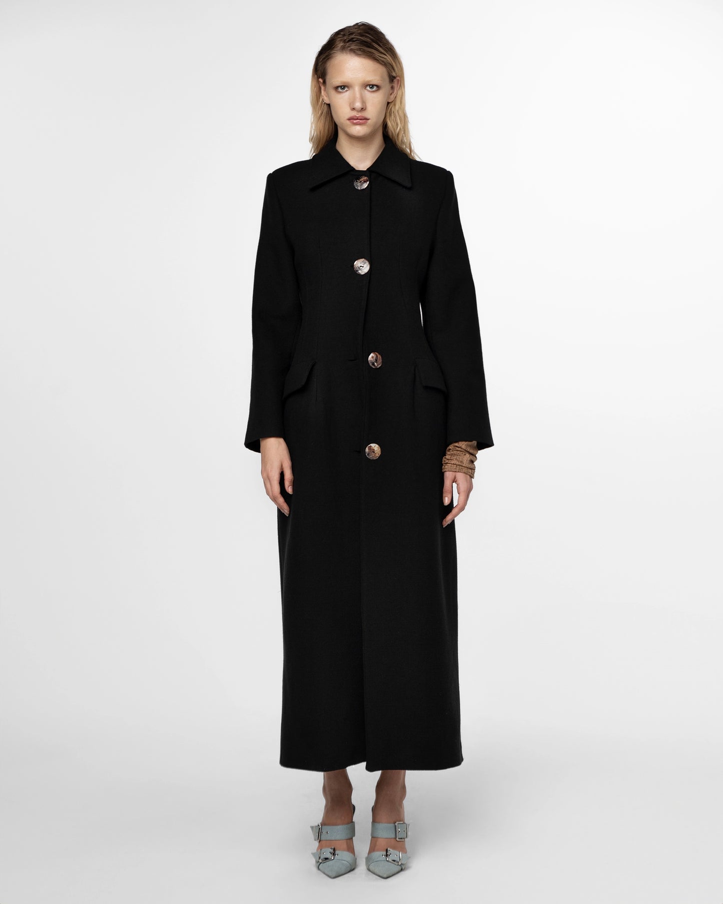 Black Wool Coat
