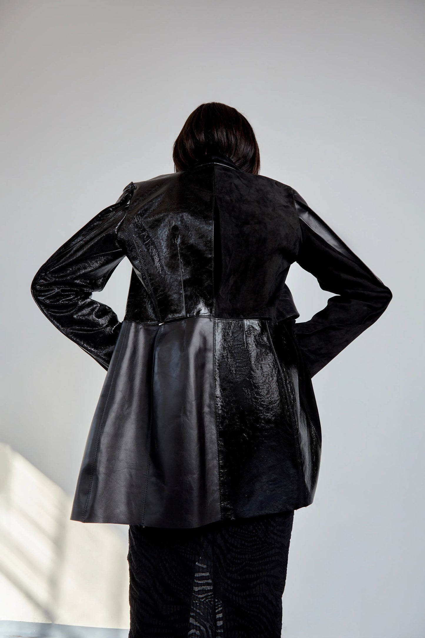 Black combo Ana jacket