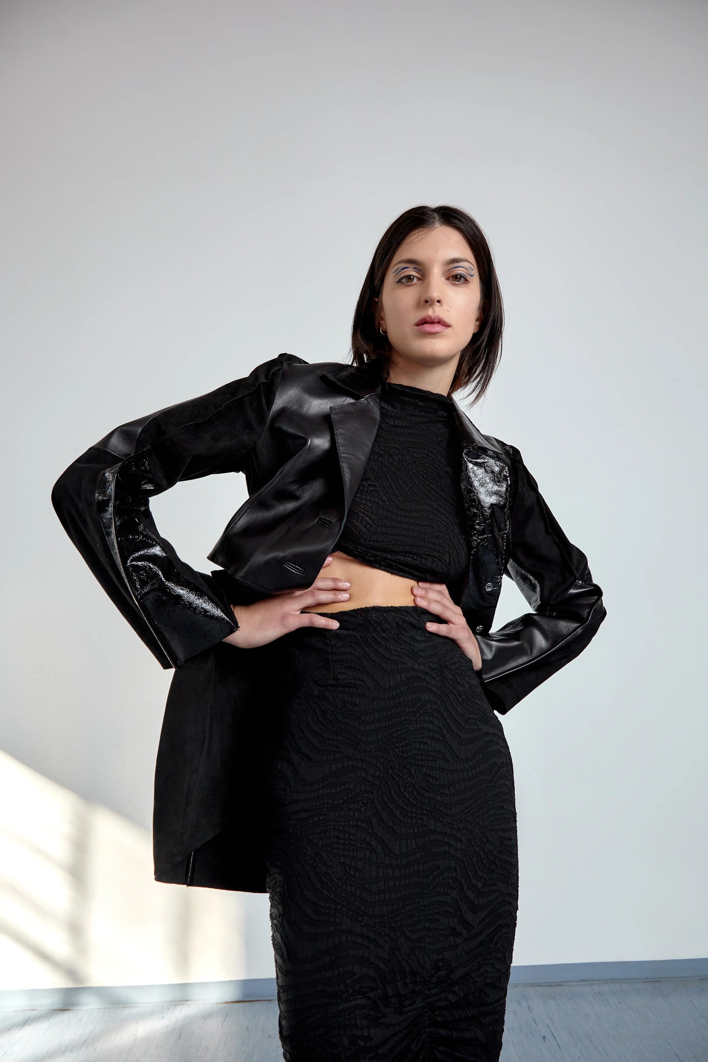 Black combo Ana jacket