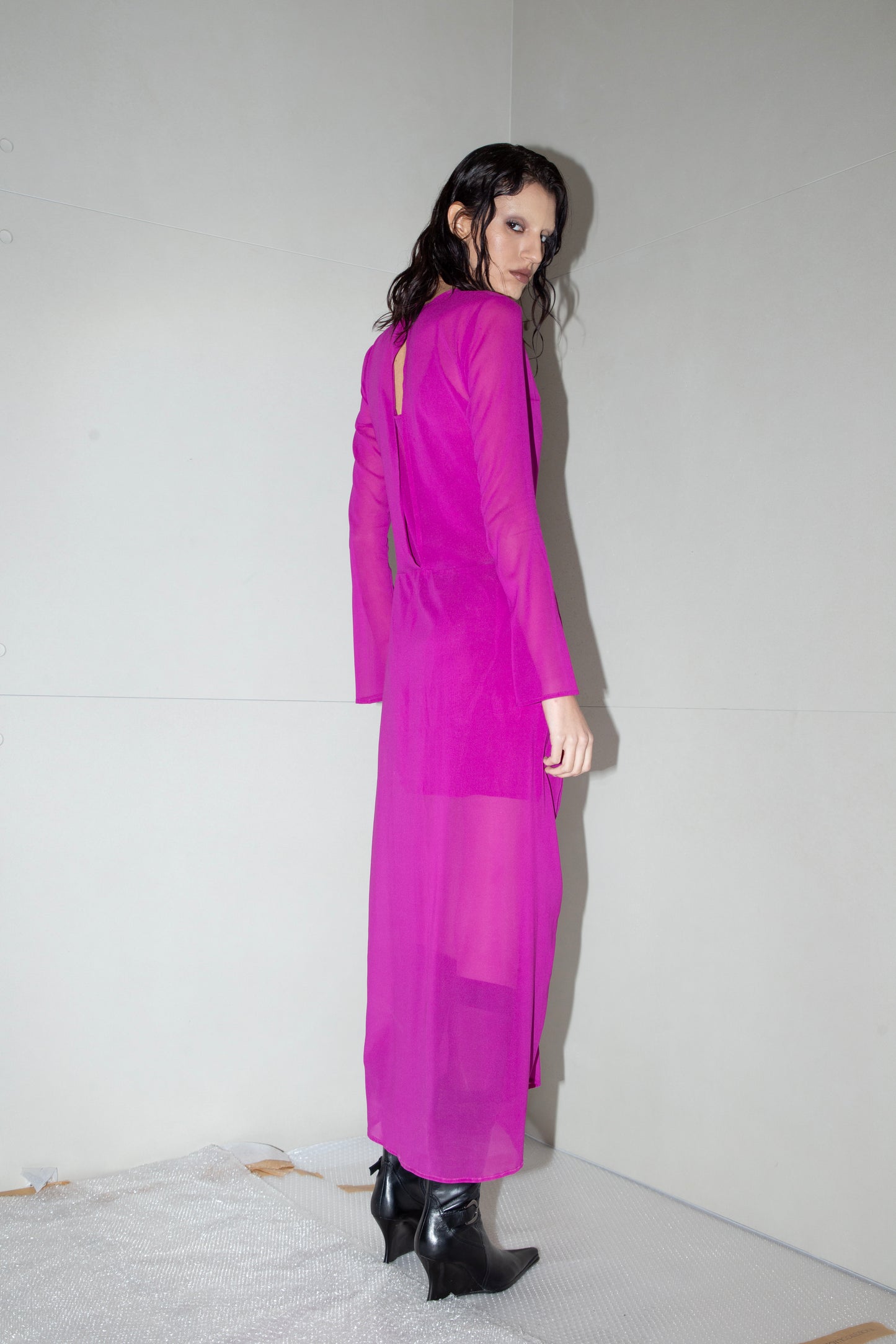 Pink Suede Pants