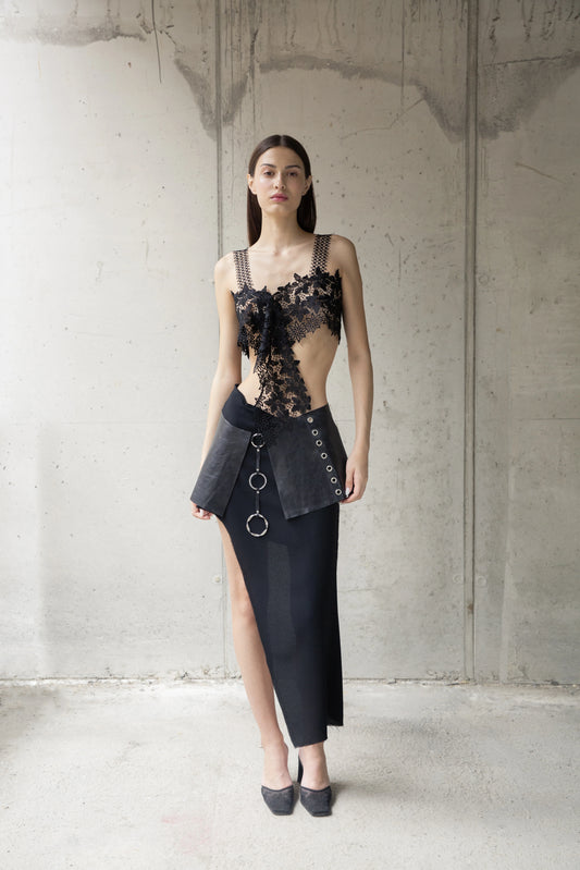 Leather Belt Black