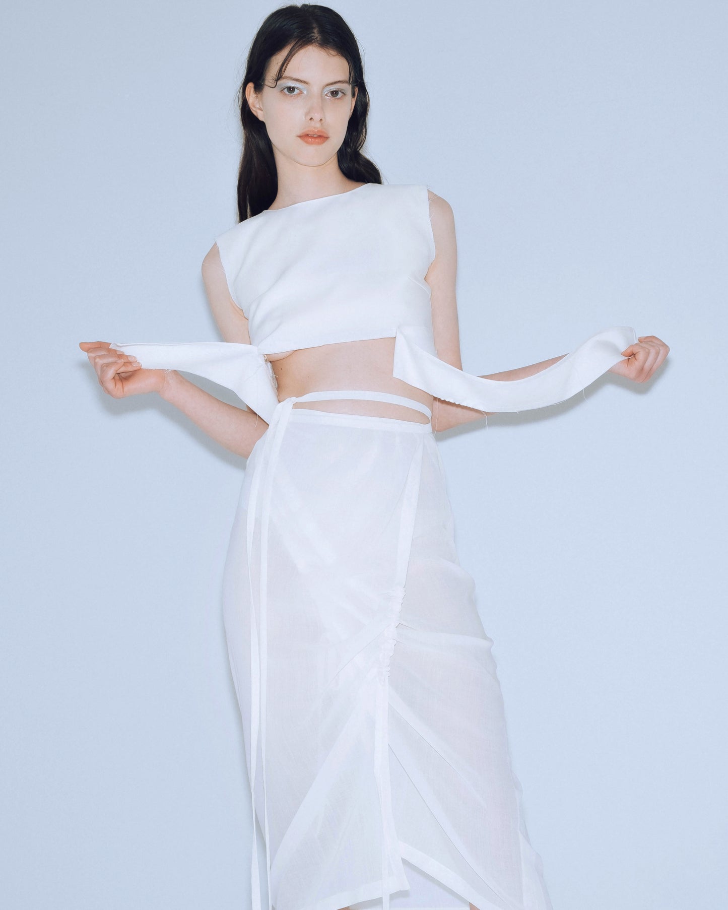 See-through skirt